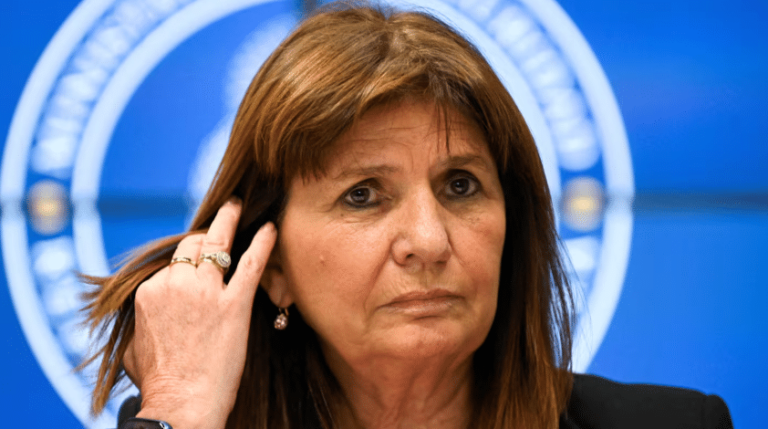 Para Patricia Bullrich, el video del gendarme que difundió Venezuela es una pantomima