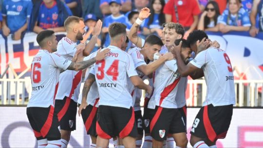 En ocho minutos, River ya le gana 1 a 0 a México con gol de Galoppo