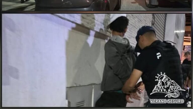 Terminó preso por tres camperas y dos remeras