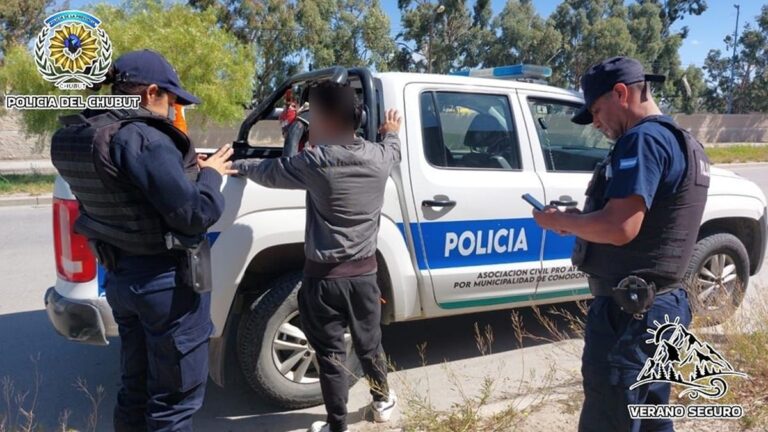 Policías de la Tercera detienen a un prófugo