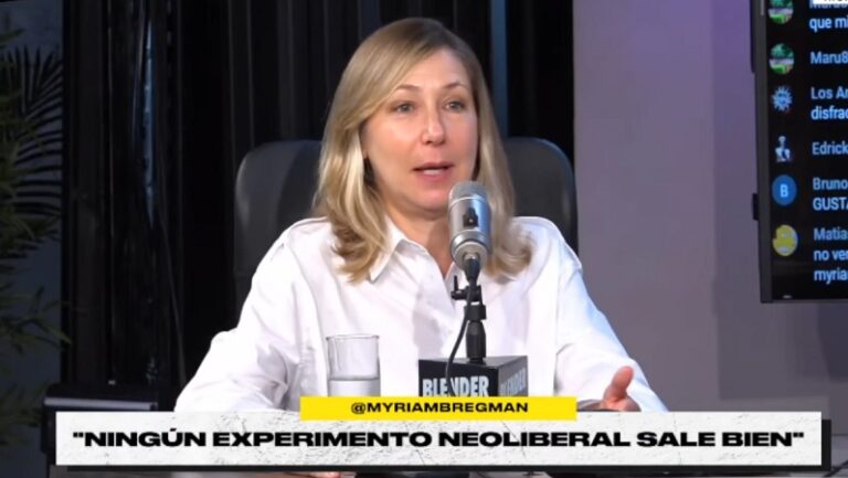 Myriam Bregman en Blender: «Ningún experimento neoliberal salió bien para las mayorías populares»