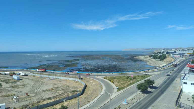 Domingo fresco y nublado en Comodoro y Rada Tilly