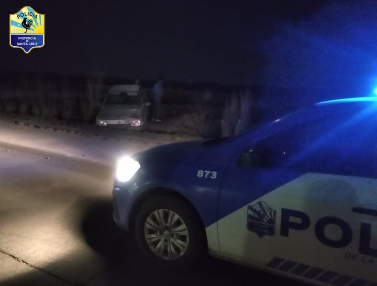 Detuvieron en Santa Cruz a un abuelo por causar disturbios con un revólver en plena calle