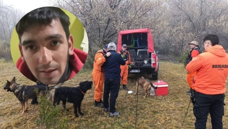 Confirman que el cuerpo hallado en el río es de Emanuel Centeno, el joven desaparecido en Gaiman