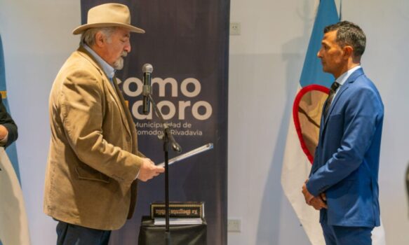 Ex jefe de policía asumió como funcionario en la municipalidad de Comodoro Rivadavia