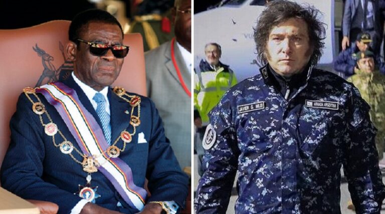 Milei apoya a la dictadura de Guinea Ecuatorial, la ONU la condena por las razzias en Annobón