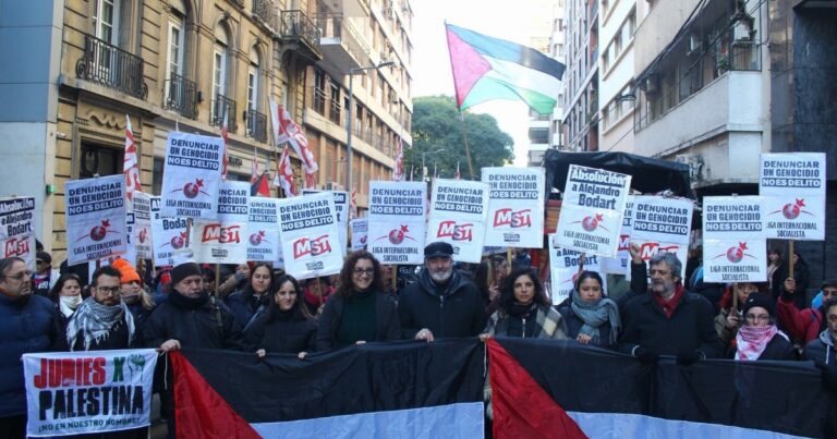 Palestina. Comenzó la audiencia contra Alejandro Bodart