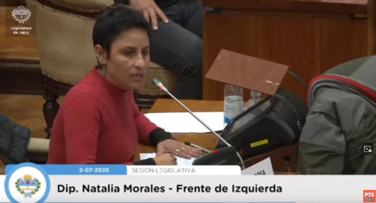 Natalia Morales: Es el frío o la pobreza y el ajuste?