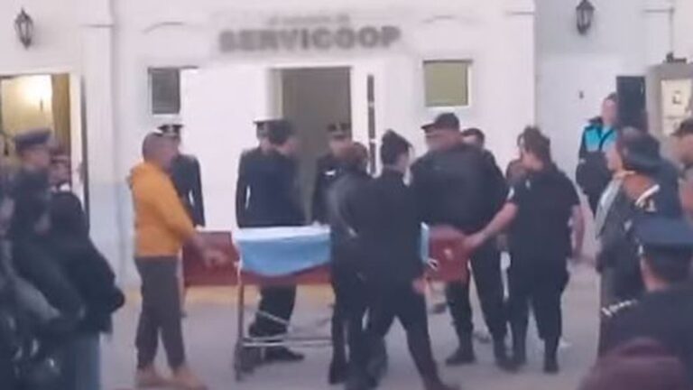 Dolor en Puerto Madryn: Despedida a la sargento Marcela Tagariello