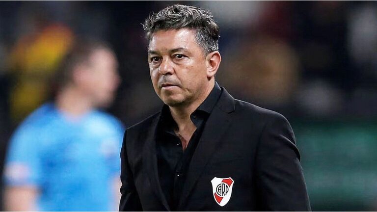 Marcelo Gallardo se fue enojado y no dio conferencia de prensa tras el empate ante Lanús