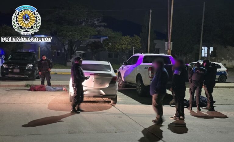 Detuvieron a dos hombres por intentar robar una rueda de auxilio de una camioneta en Kilómetro 3