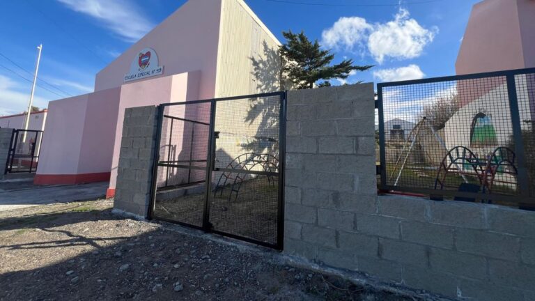 La Escuela 519 ya tiene cerco perimetral