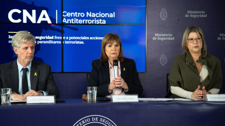 Bullrich presentó la creación del Centro Nacional Antiterrorista