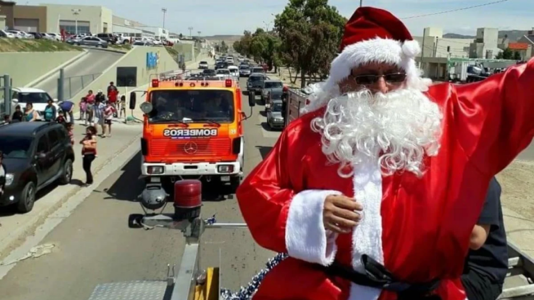 Papá Noel recorrerá barrios de zona norte en una caravana navideña