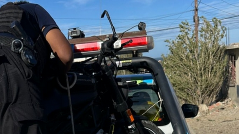 Recuperan una moto robada y detienen a un joven armado en Stella Maris