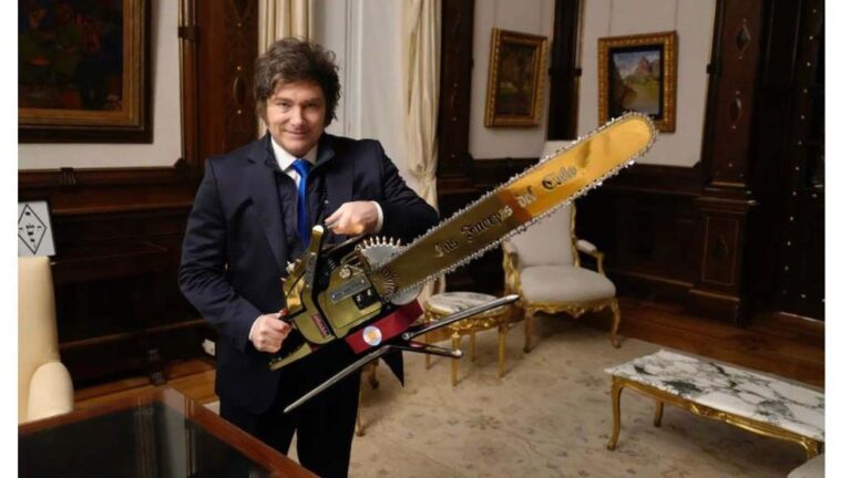 Milei se luce en el exterior