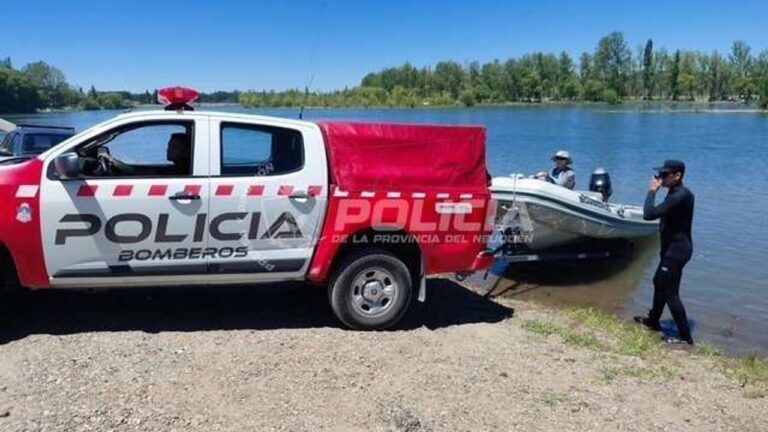 Continúa la búsqueda del adolescente de 17 años en el Río Limay