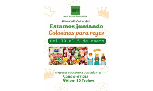 La vecinal del barrio Unión pide el acompañamiento para la recorrida de los reyes en ese sector