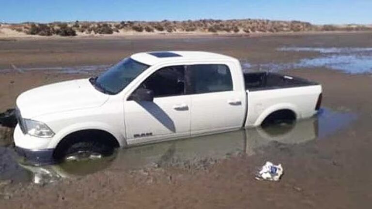Fin del misterio: apareció el dueño de la camioneta que había sido abandonada en una conocida playa de Chubut