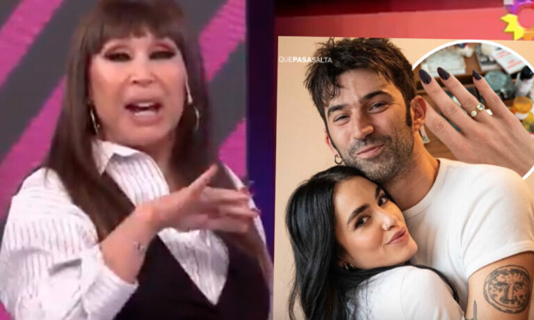 Moria Casán le pidió a Lali Espósito que no se case con Pedro Rosemblat por agrandado: «Un horror, está muy alzado»