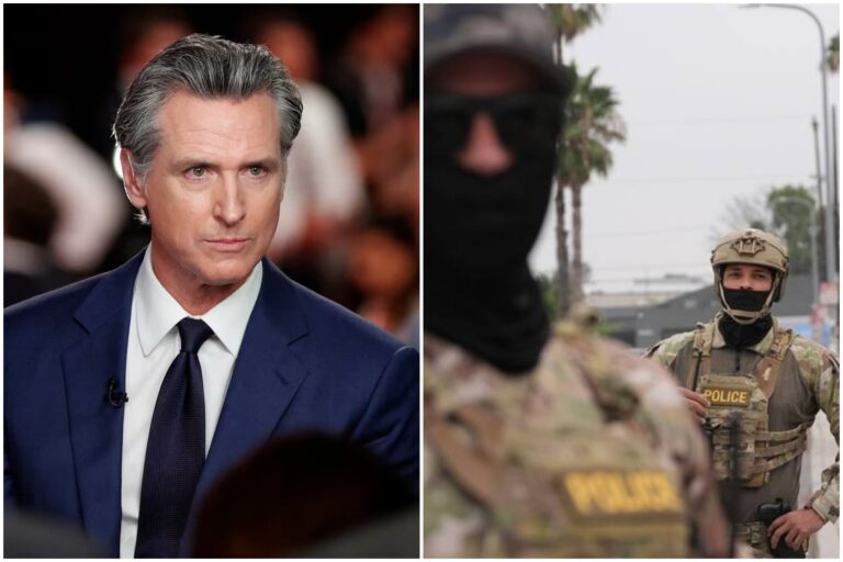 La ley firmada por Gavin Newsom para frenar al ICE que podría ser bloqueada en California