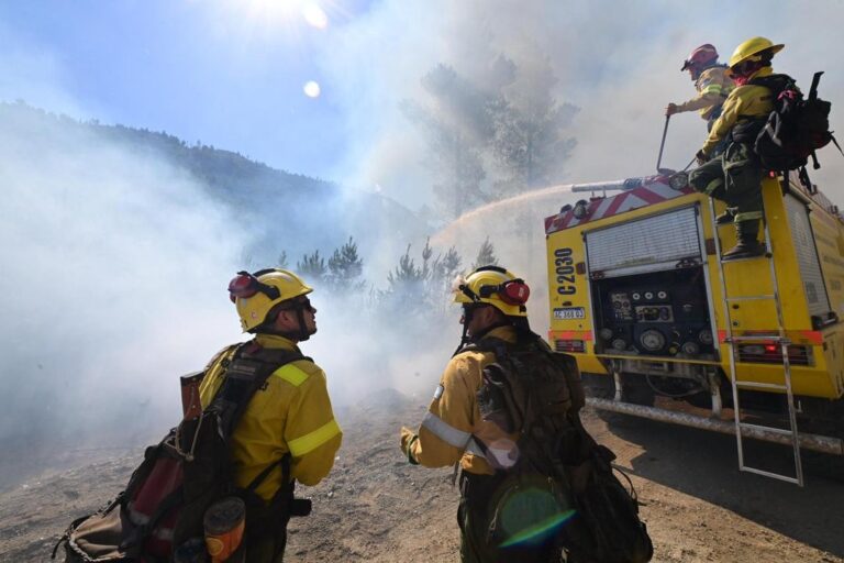 Sumaron brigadistas de cinco provincias y apoyo chileno para combatir el incendio en Los Alerces