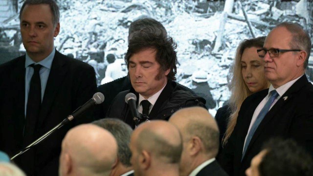 Milei aseguró que Argentina «es socia de Israel en el combate contra el terrorismo»